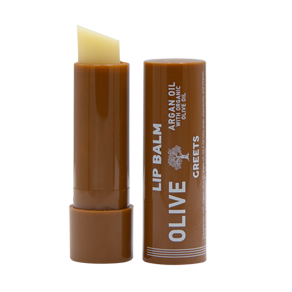 GREETS Lip Balm with Vitamin E, Argan Oil & Organic Olive Oil 4.5gr